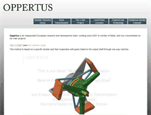 Tablet Screenshot of oppertus.com